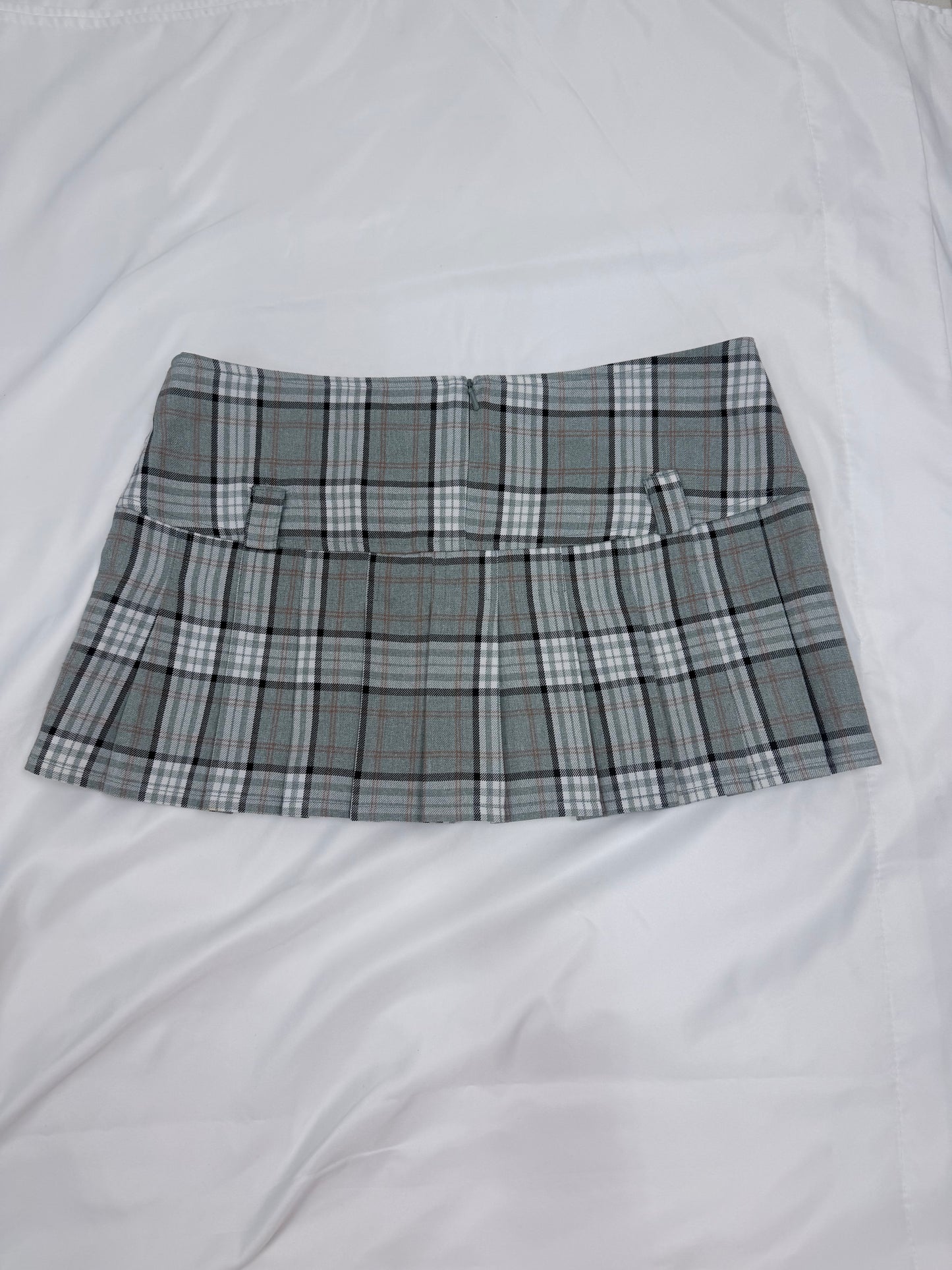 Valley Girl Plaid Miniskirt