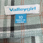 Valley Girl Plaid Miniskirt