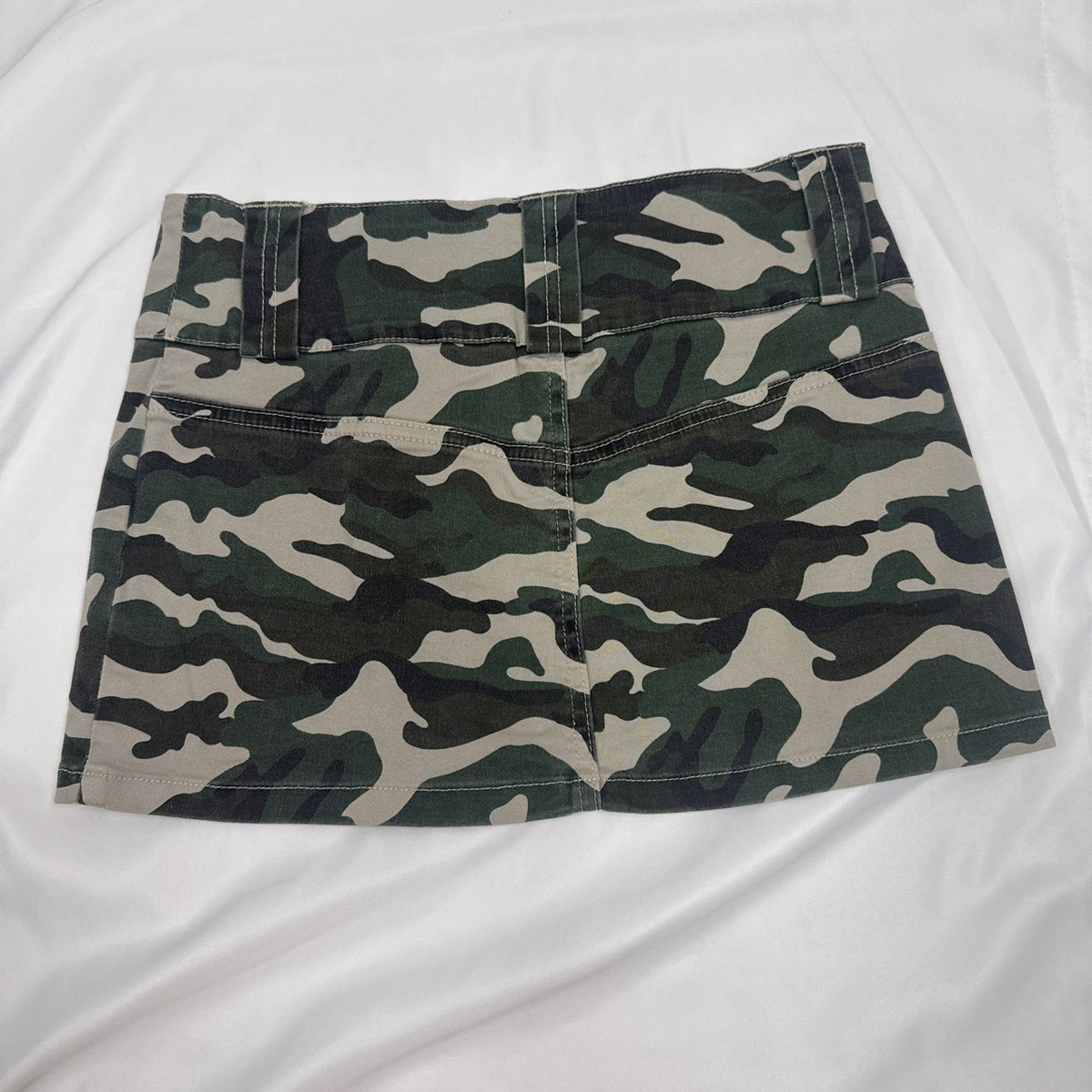 Cadet Kelly Low Rise Camo Mini Skirt