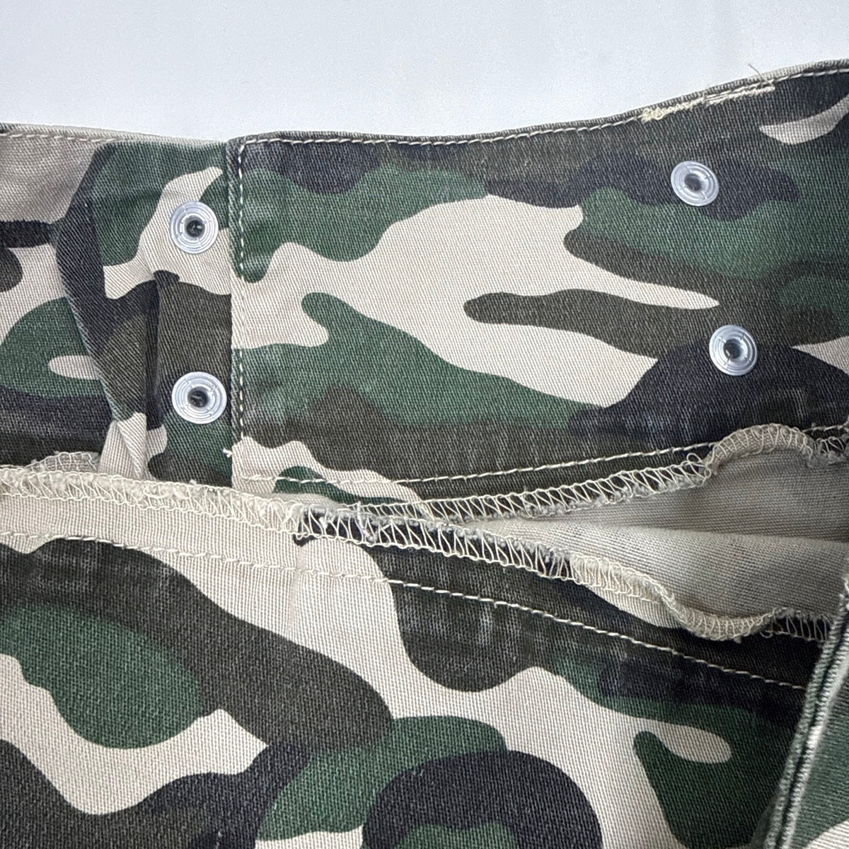 Cadet Kelly Low Rise Camo Mini Skirt
