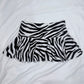 Supre Zebra Print Miniskirt