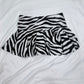 Supre Zebra Print Miniskirt