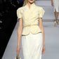 2008 Dior Eyelet Two Piece Skirt Suit Set