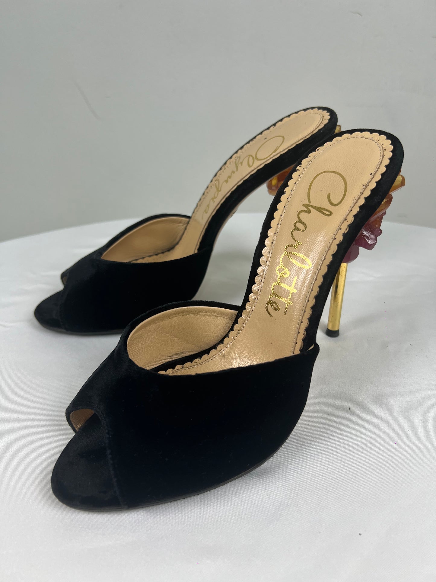 Charlotte Olympia F/W 2016 Crystal Sandals