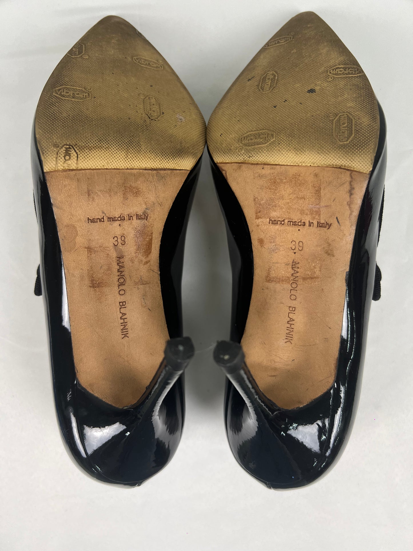 Manolo Blahnik Campari Mary Jane Heels