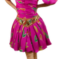 Emanuel Ungaro Couture Mesh 80s Printed Dress