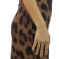 L’Agence Leopard Print Dress