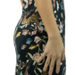 Silk Laundry Animal Print 90s Dress