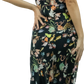 Silk Laundry Animal Print 90s Dress