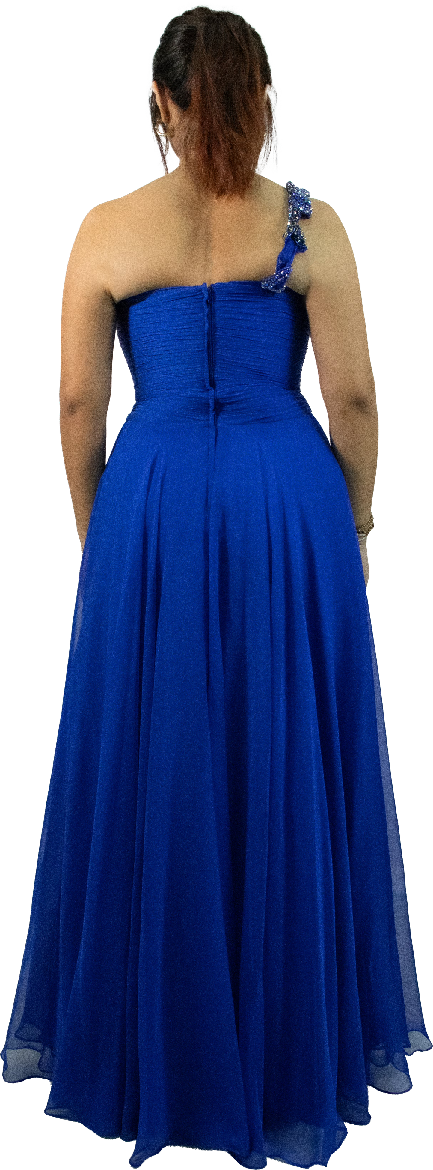 Sherri Hill Sapphire Gown