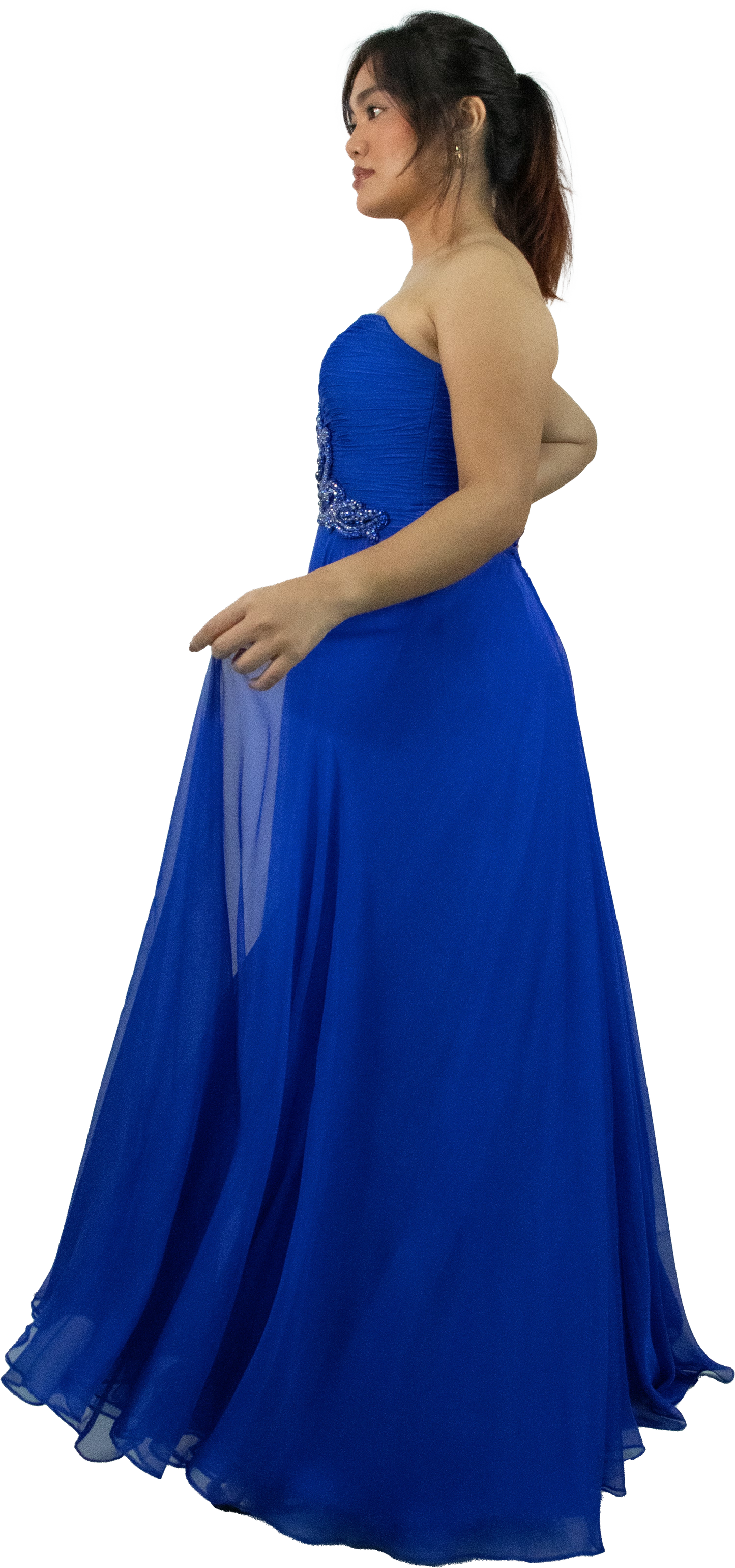 Sherri Hill Sapphire Gown