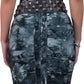 Herve Leger Tie Dye Miniskirt