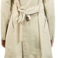 Hanae Mori Alma en Rose Trenchcoat