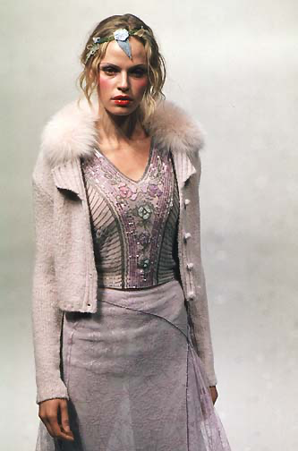Blumarine FW 1998 Floral Cardigan