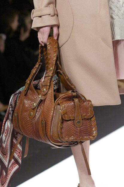 Chloe Silverado Mini Tab Bowler Handbang