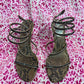 Rene Caovilla Snake Heels