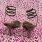 Rene Caovilla Snake Heels