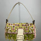 Fendi Beaded Mirrored Fringe Baguette