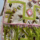 Fendi Beaded Mirrored Fringe Baguette