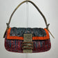 Fendi Beaded Striped Baguette