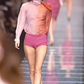 Versace SS 2000 Ombré Blouse