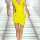 Preen Peplum Bodycon Dress