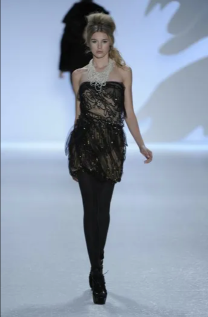 Vera Wang F/W 2010 Sequin Bubble Dress