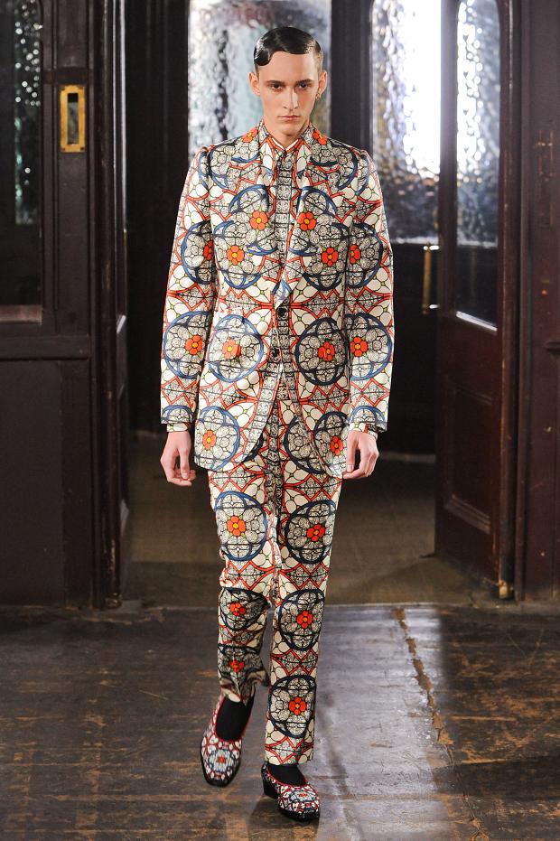 Alexander McQueen Fall 2013 Stain Glass Dress