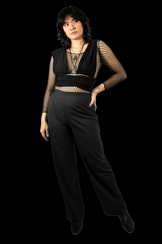 Are You Am I Taela Wrap Top
