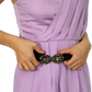 BCBG One Shoulder Belt Dress