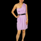BCBG One Shoulder Belt Dress