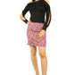 Comme des Garcons Tricot Floral Tweed Skirt