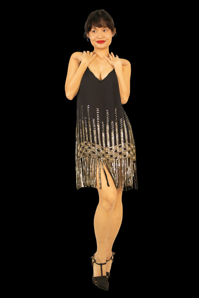 Foley + Corinna Flapper Fringe 2000s Dress – Soeng Signature