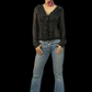 Guess Butterfly Low Rise Bootcut Jeans