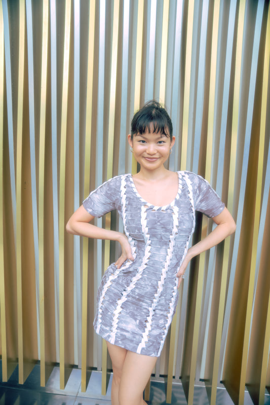 Herve Leger Tie Dye Dress