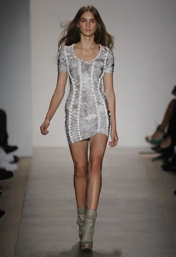 Herve Leger Tie Dye Dress