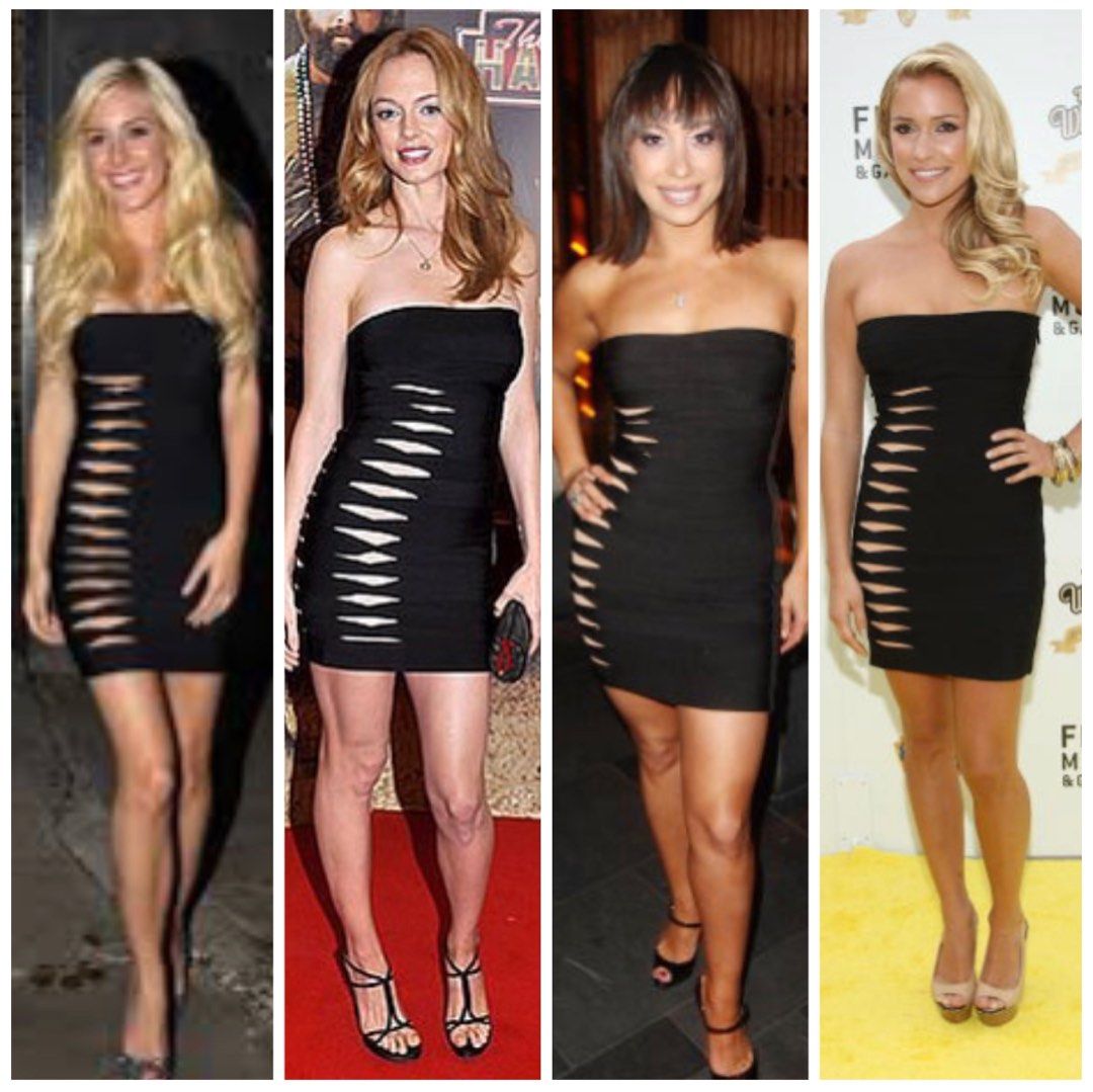 Herve Leger Monique Dress