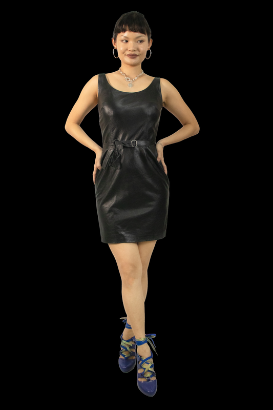 Kova & T Leather Dress