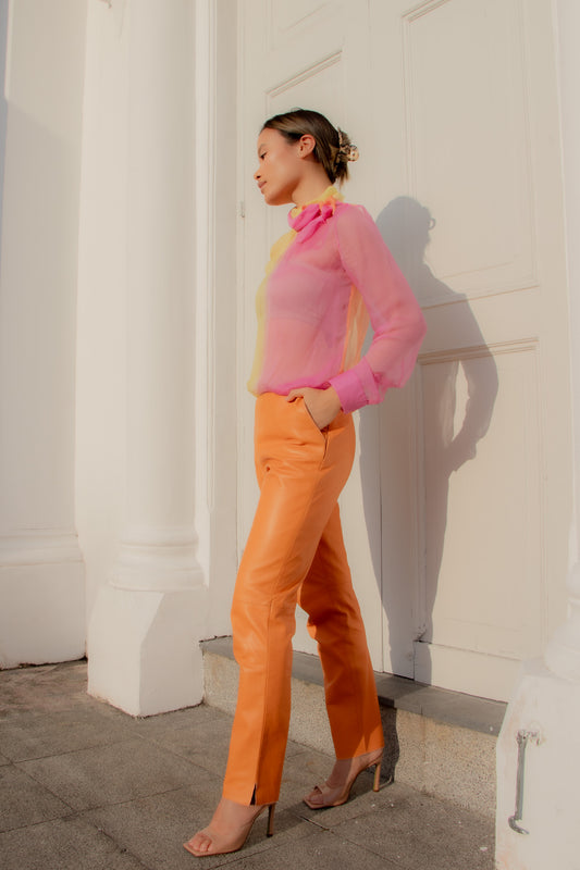 Miu Miu Leather Pants
