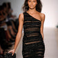 Herve Leger SS 10 One Shoulder Dress