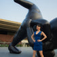 Preen Peplum Bodycon Dress