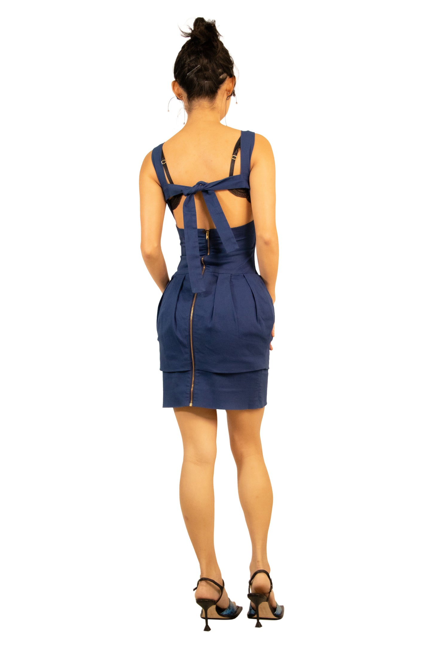 Preen Peplum Bodycon Dress