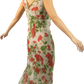 Vintage ‘00s Red Flowers Dress