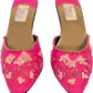 Vintage '00s Mense Barbie Beaded Shoes