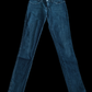 Vintage 2000s Ksubi Skinny Jeans with Side Zips