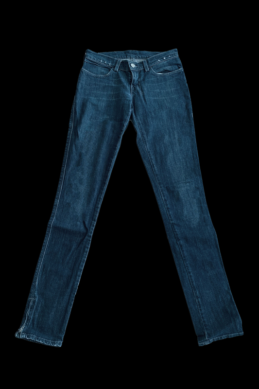 Vintage 2000s Ksubi Skinny Jeans with Side Zips