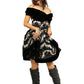 Vintage '80s David Fielden Floral Dress