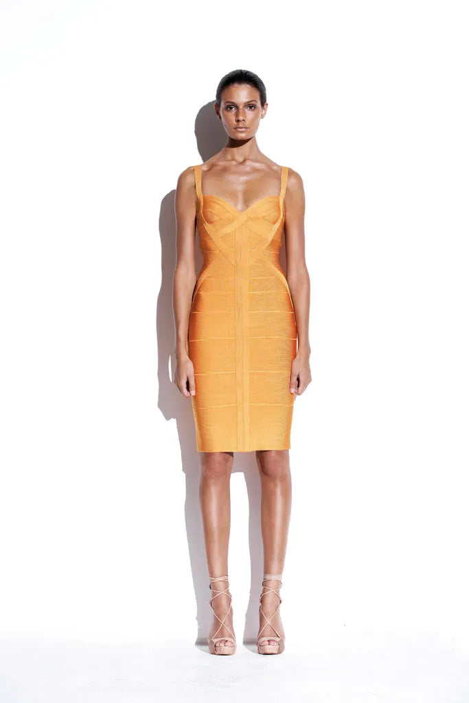 Herve Leger Trophy Wife Bandage Dress